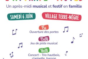 Évènement avec des associations partenaires: l’Attrape-Notes, le 6 juin