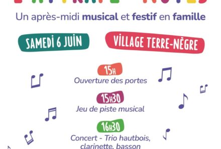 Évènement avec des associations partenaires: l’Attrape-Notes, le 6 juin