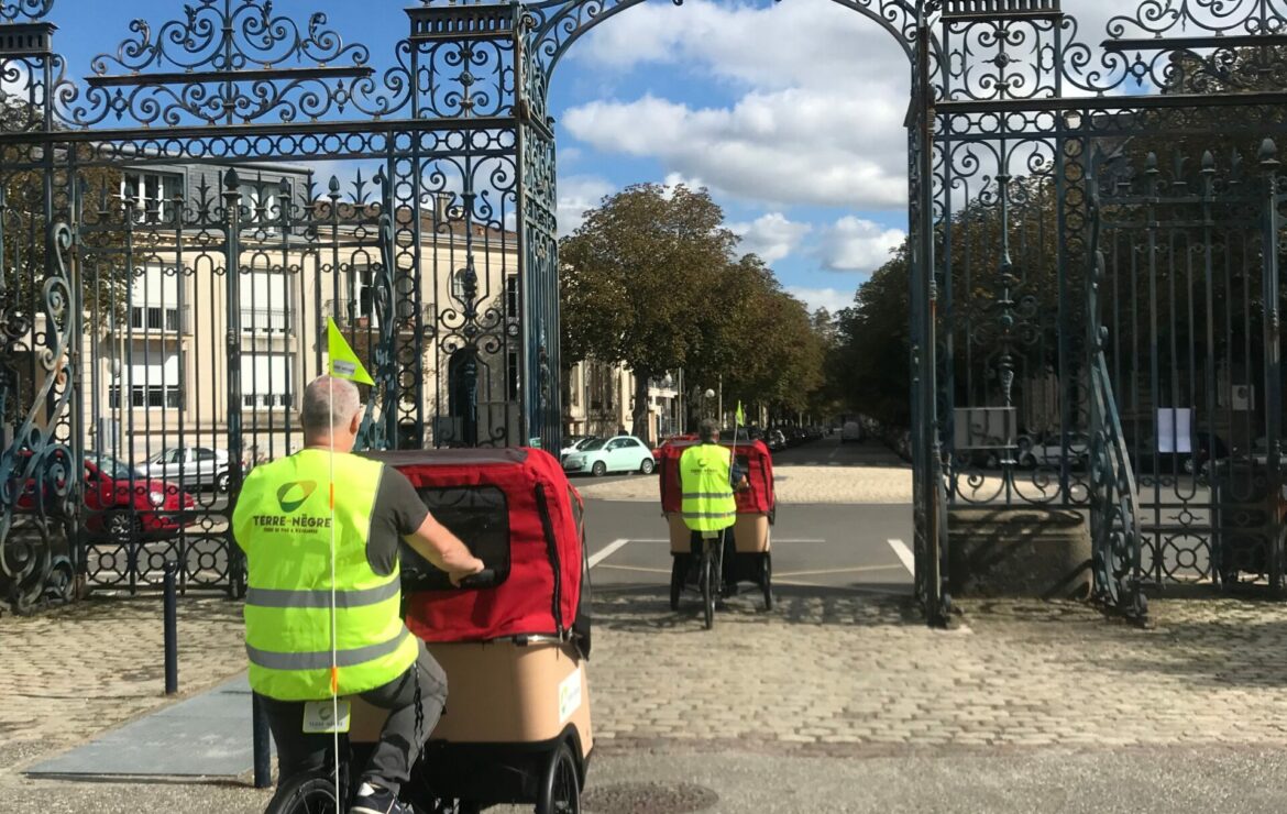 Balades dans le quartier en triporteurs électriques