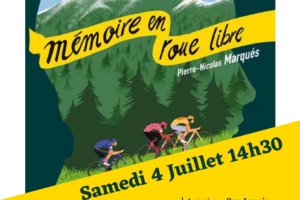 Cyclisme et philosophie: rencontre avec un auteur le 4 juillet 2026