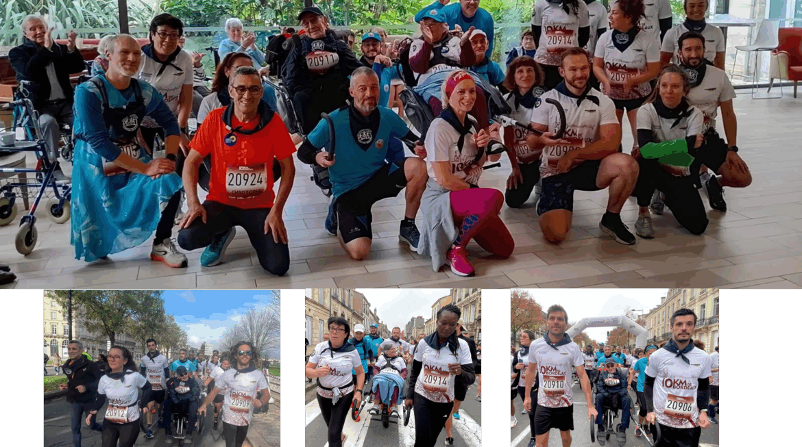 Une équipe d’habitants et de professionnels unis dans une course à pied mémorable !