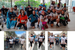 Une équipe d’habitants et de professionnels unis dans une course à pied mémorable !