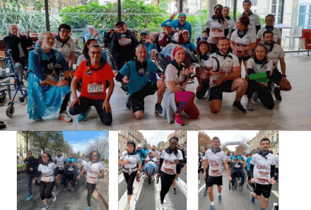 Une équipe d’habitants et de professionnels unis dans une course à pied mémorable !